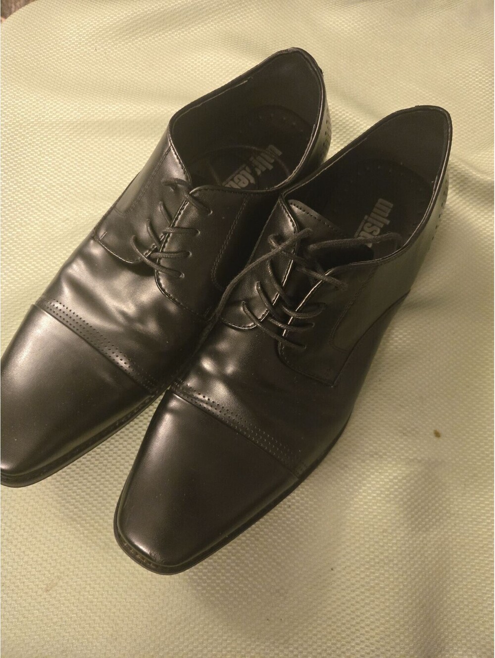 Unlisted by Kenneth Cole Lesson Plan Black Cap-Toe Oxford Size 11 M